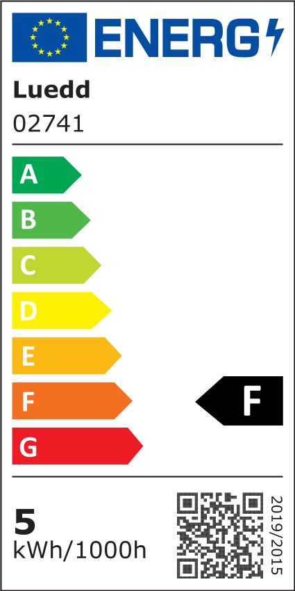 Lampada LED Smart E27 dimmerabile in Kelvin G95 goldline 4.9W 470 lm  1800-4000K