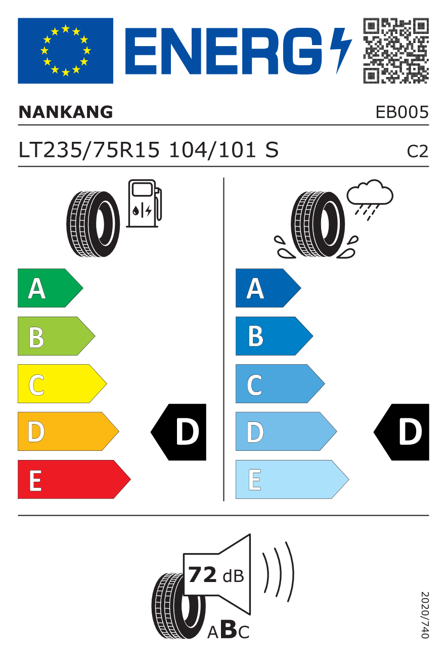 Nankang FT-7 235/75R15 104/101S