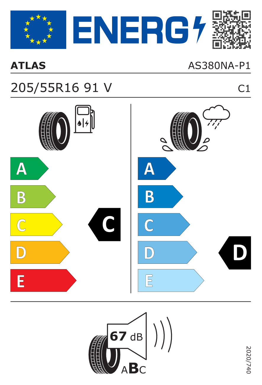 Etichetta Europea Infinity Infinity 245/45 R18 100Y ECOMAX XL pneumatici nuovi Estivo